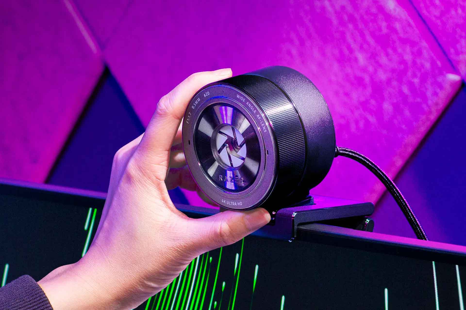 وب کم 4K ریزر، تولیدکنندگان محتوا را از دوربین‌های DSLR بی‌نیاز می‌کند